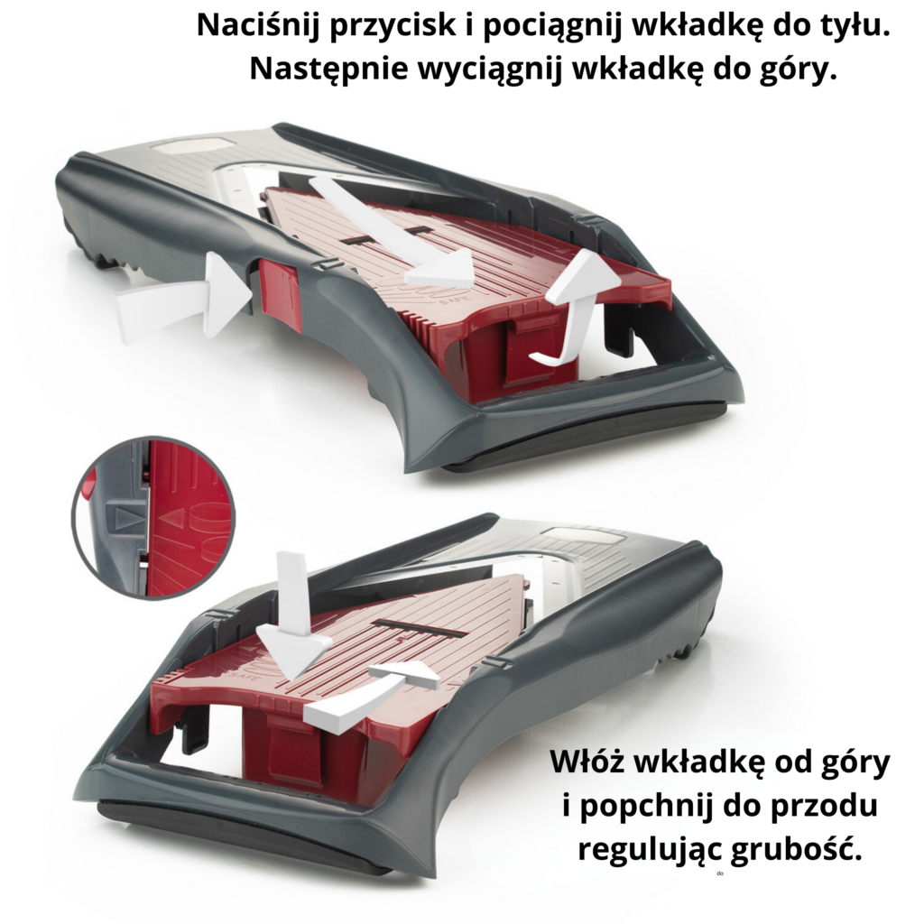 Wkładka bez ostrzy V5 Vital Pro - detal