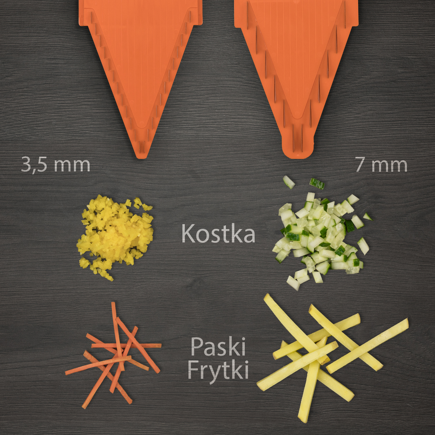 Noże V3 ze stali chirurgicznej