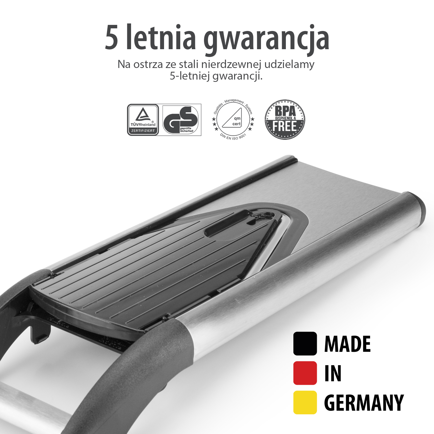 Szatkownica V6 Börner - gwarancja trwałości ostrzy
