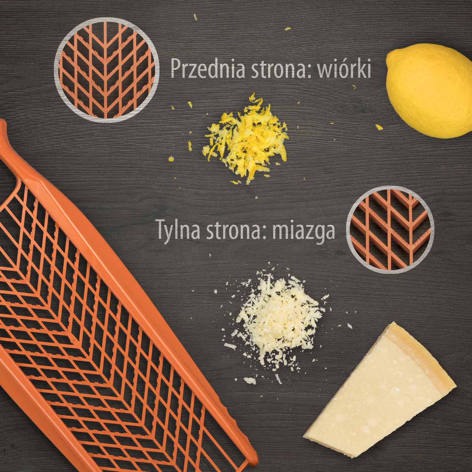 Tarka Reibe - ścieranie warzyw i owoców na wiórki i miazgę