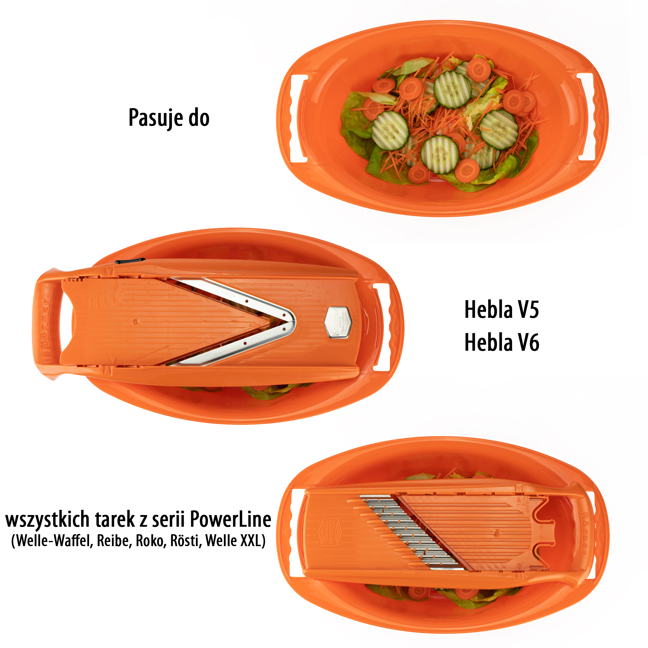 Miska Börner owalna - zastosowanie