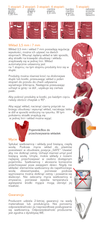Szatkownica V5 Box - stojak pionowy