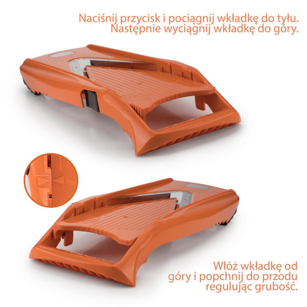 Szatkownica V5 Börner - wymiana wkładki i regulacja grubości