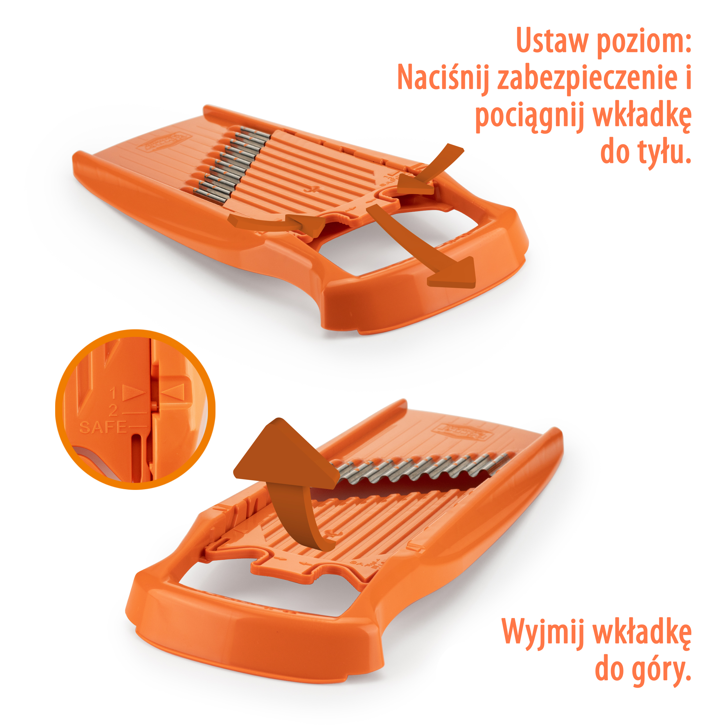 Tarka waflowa Börner - regulowana wysokość wkładki