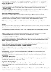 Instrukcja obsługi - Uchwyt Börner do warzyw (PDF)