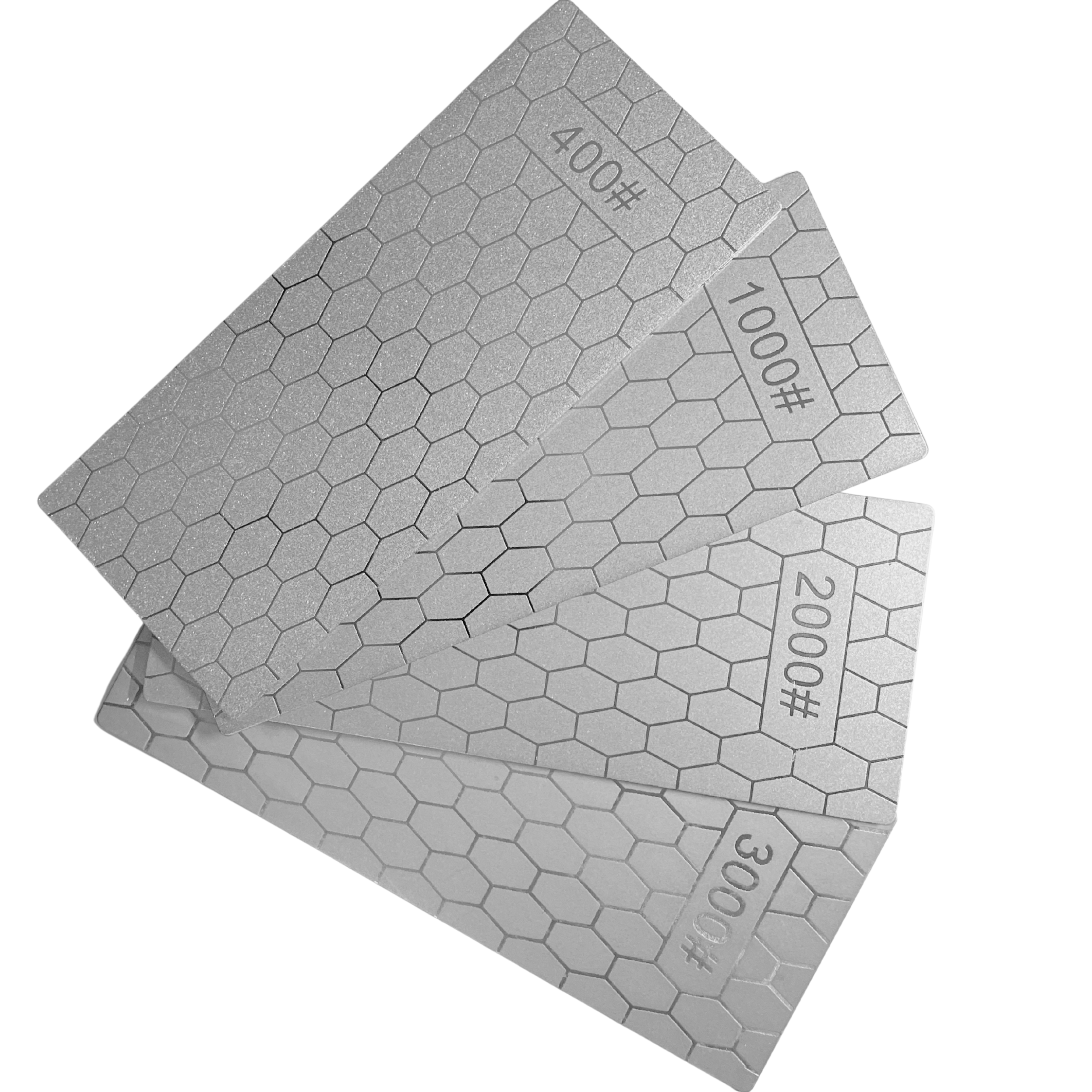 Gradacje diamentowych płytek XUNDA: 400, 1000, 2000, 3000