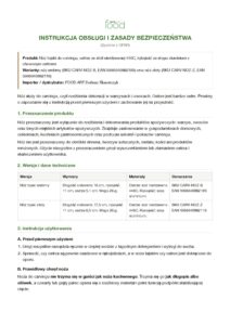 Instrukcja obsługi i zasady bezpieczeństwa noża tajskiego (PDF)