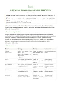 Instrukcja obsługi i zasady bezpieczeństwa zestawu do carvingu (PDF)
